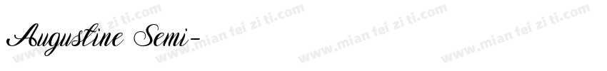 Augustine Semi字体转换